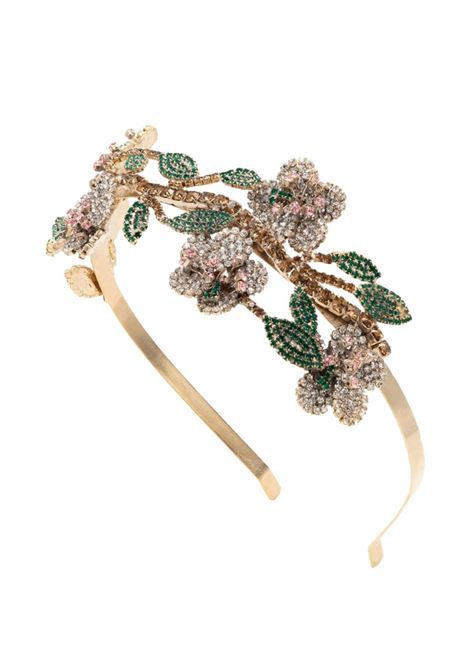 Gold-tone Botanica headband Rosantica x Vivetta - women